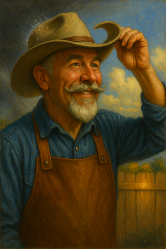 The Hat That Knew the Weather: A Pitmaster’s Porch Tale
