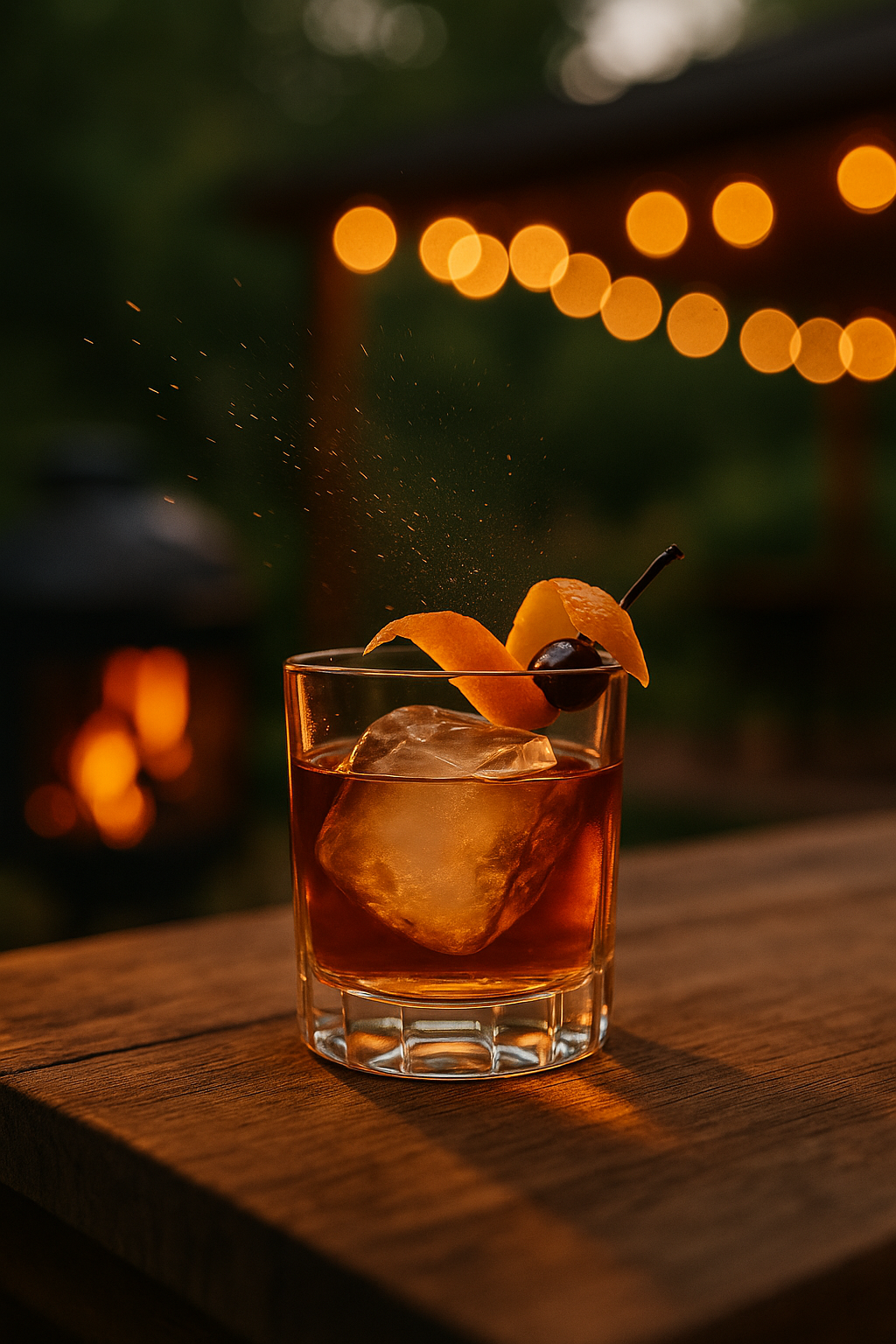 Smokehouse Old Fashioned (Bourbon) - (21+)